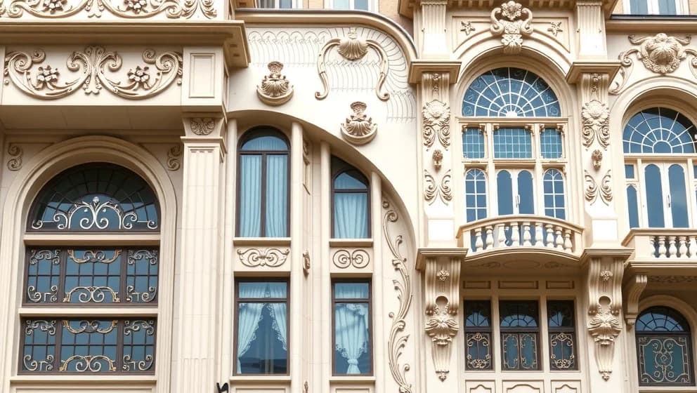 Art nouveau arkitektur förändrade städerna