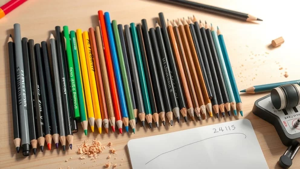 Blyertspennor för teckning som verkligen fungerar