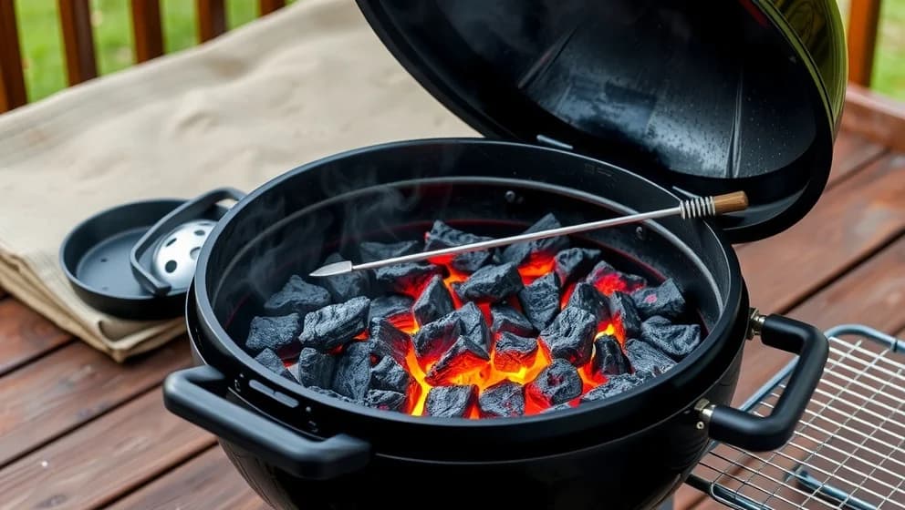 Grill Weber kol som grillar perfekt