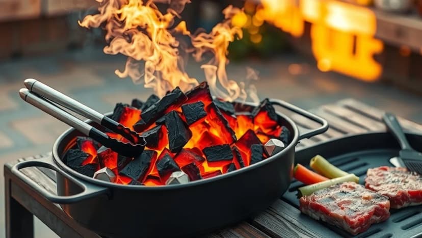 Grilla med kol rätt sätt