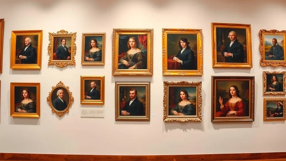 Världens mest berömda målningar porträtt