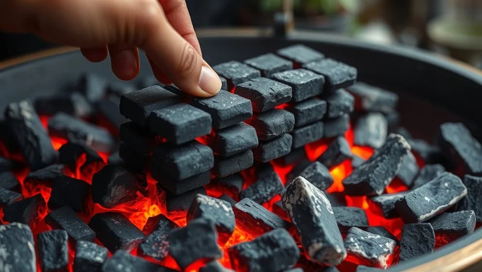 Hur lägger man på ett kol rätt