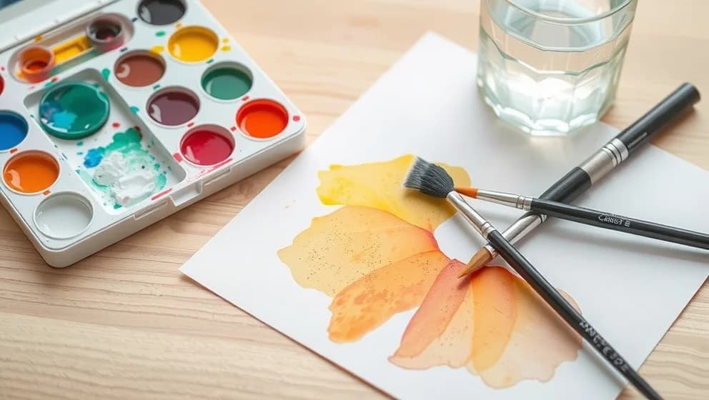 Måla akvarell när du är nybörjare