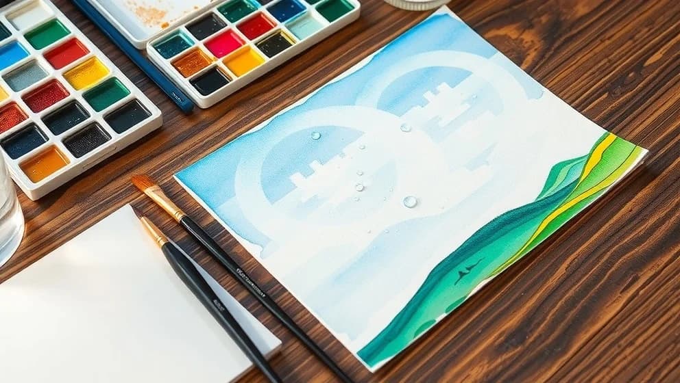 Måla akvarell steg för steg för nybörjare