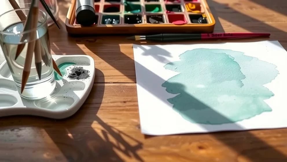 Hur målar du med akvarell för nybörjare