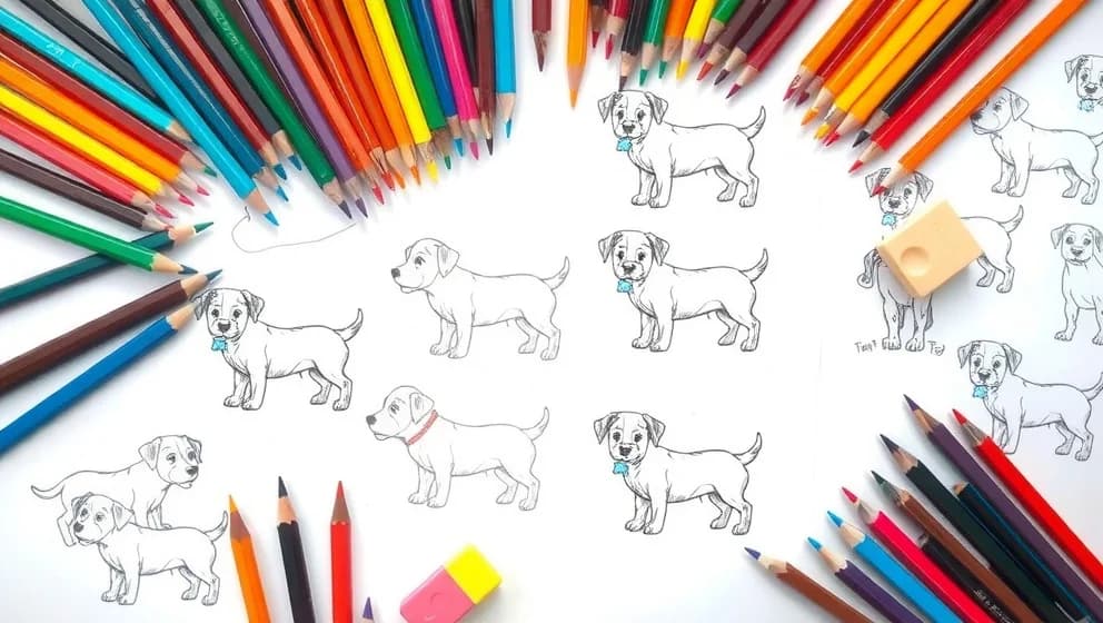 Paw Patrol teckning för barn som älskar rita