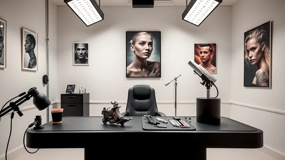 Porträtt tatuering Stockholm bästa studio