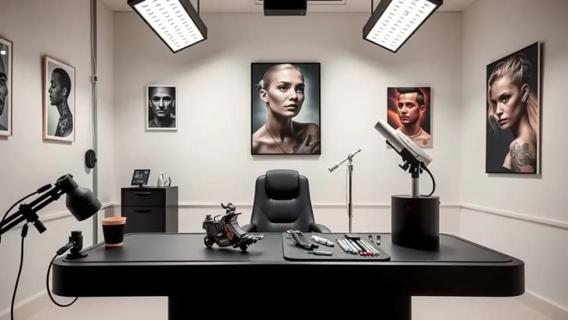 Porträtt tatuering Stockholm bästa studio