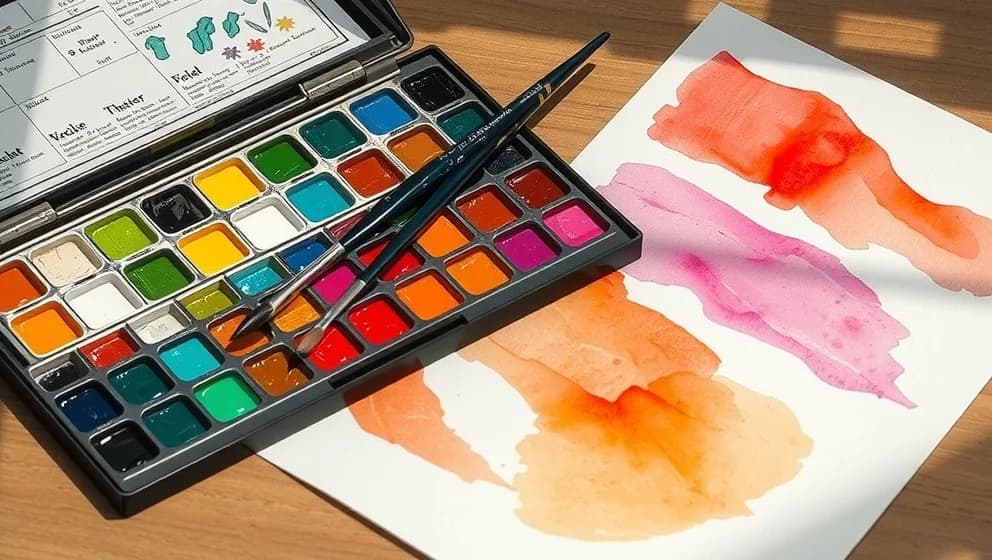 Winsor Newton akvarell för nybörjare